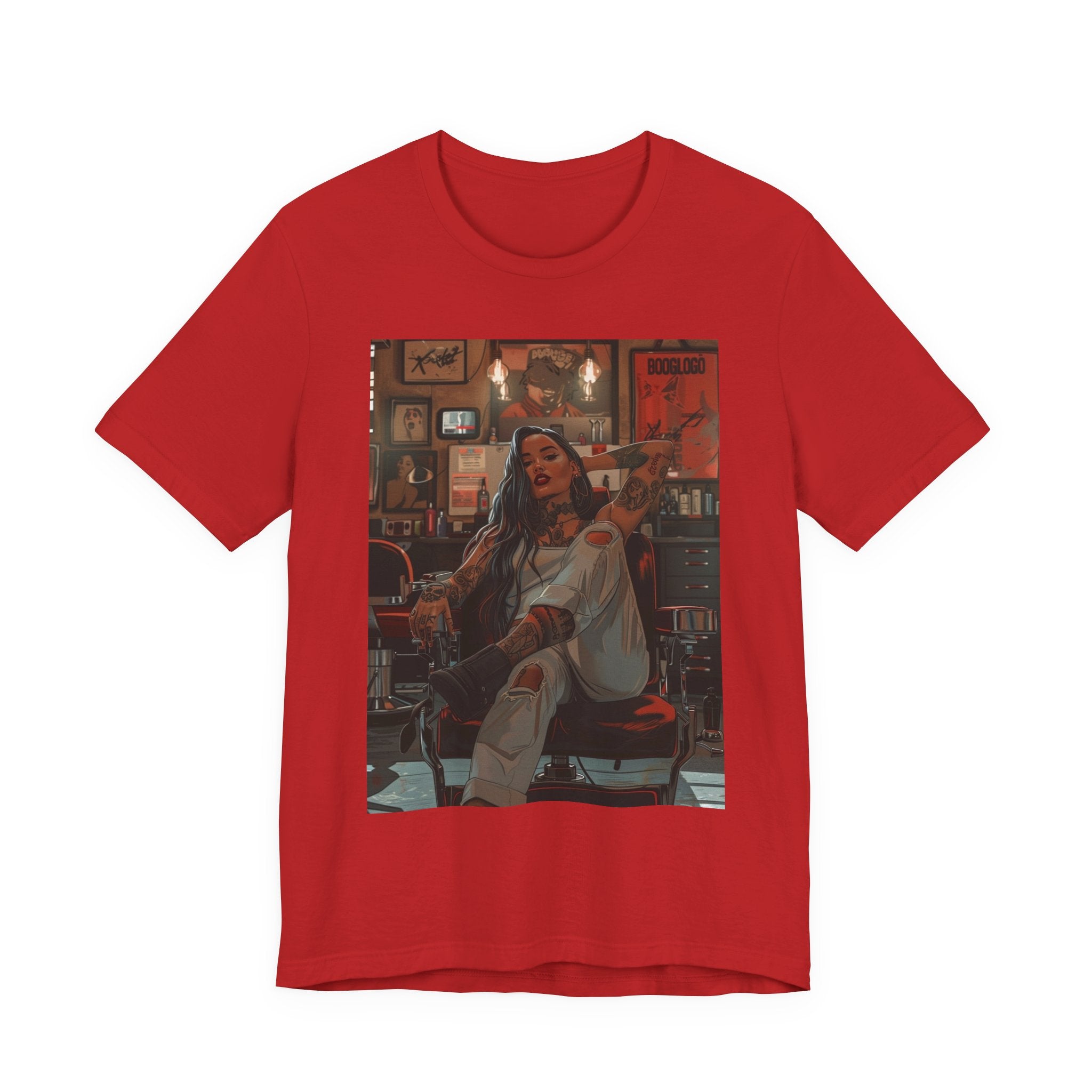 Sitting Pretty: La Reina - Lady Barber Tee