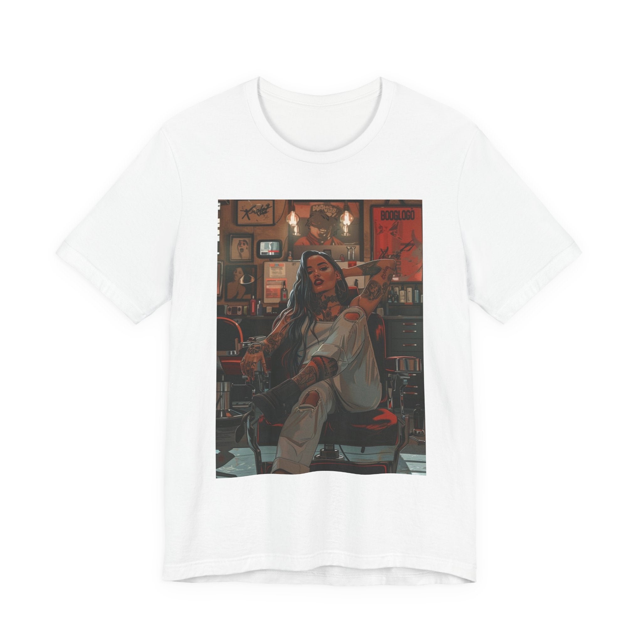 Sitting Pretty: La Reina - Lady Barber Tee