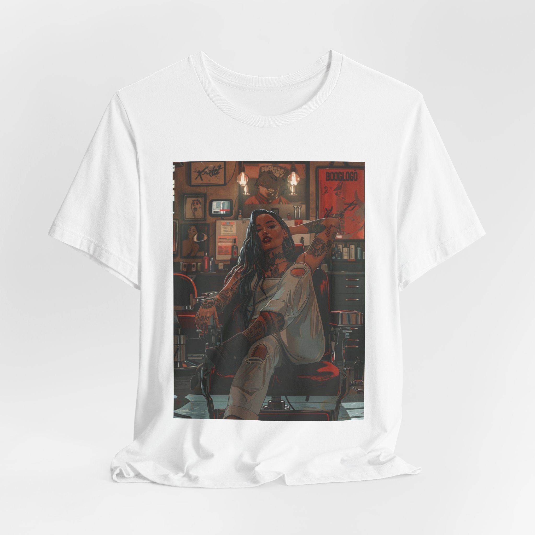 Sitting Pretty: La Reina - Lady Barber Tee
