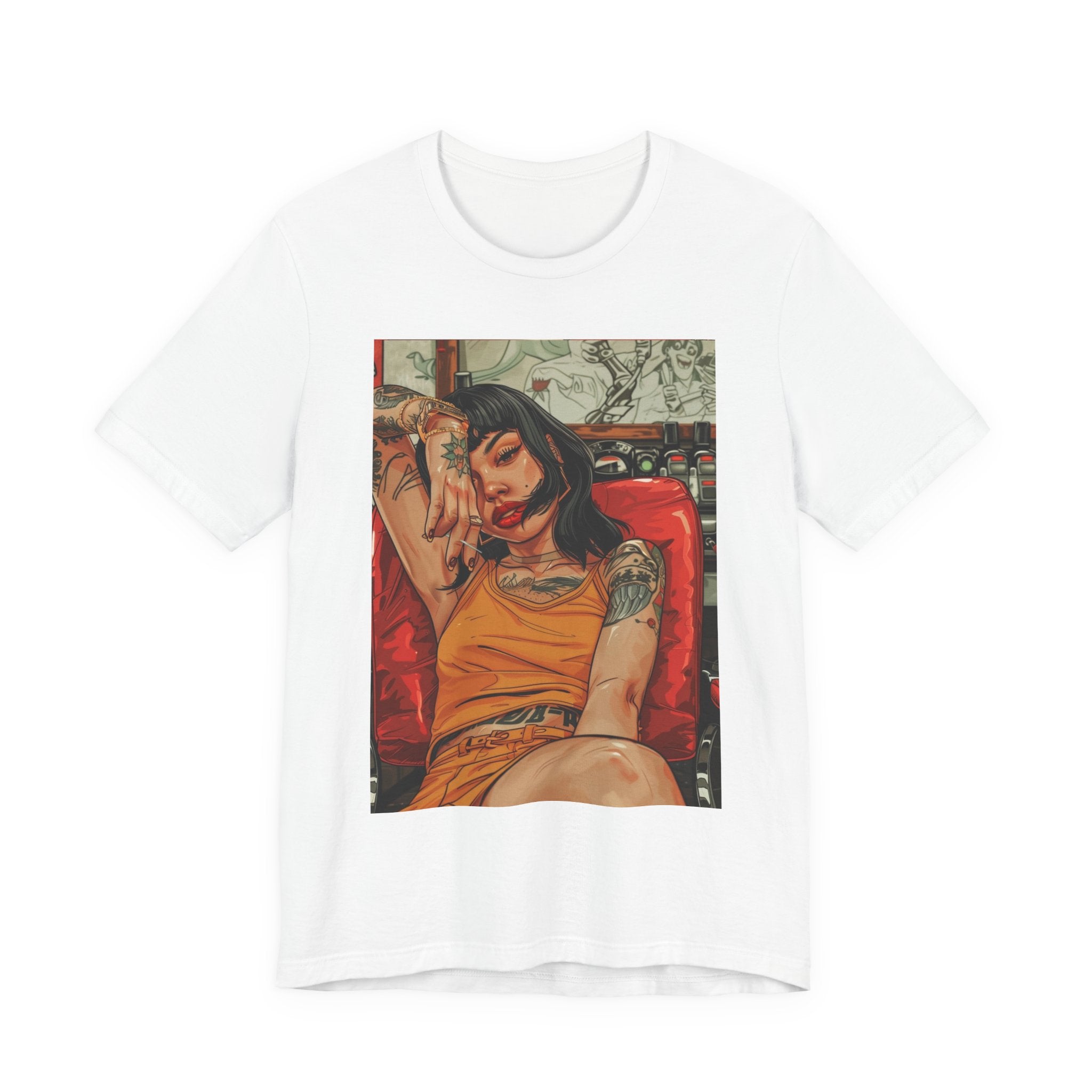 Sitting Pretty: Off Duty- Lady Barber Tee