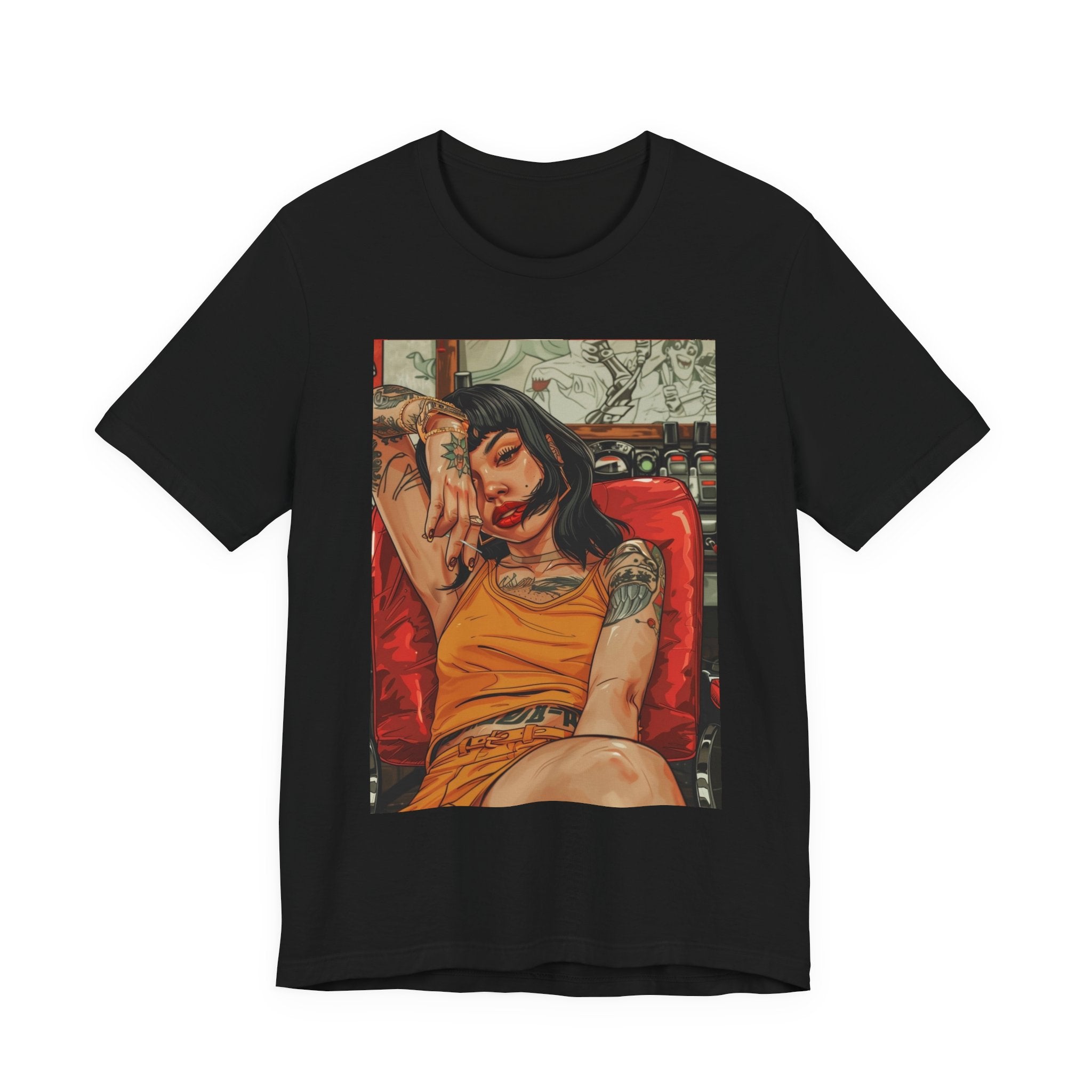 Sitting Pretty: Off Duty- Lady Barber Tee