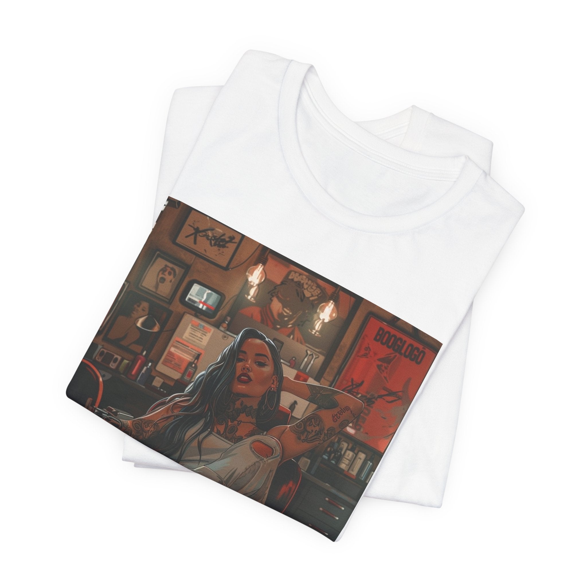 Sitting Pretty: La Reina - Lady Barber Tee
